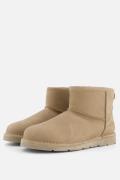 Aqa Gevoerde boots taupe Nubuck