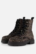 Mexx Billy Bo Veterboots grijs Leer