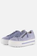 Gabor Sneakers blauw Suede