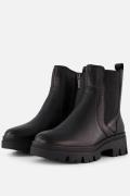 Tamaris Chelsea boots zwart Leer