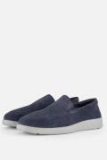 Ecco S Li Hybrid Instappers blauw Suede