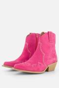 Cellini Cowboylaarzen roze Suede