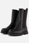 Muyters Chelsea boots zwart Leer