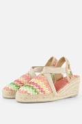 Toni Pons Terra NZ Espadrilles roze Textiel