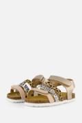 Develab Sandalen goud Leer