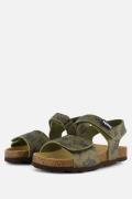 Kipling Giganto 2 Sandalen groen Leer