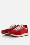 Woden Ronja Sneakers rood Textiel