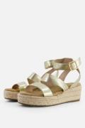 Cellini Espadrilles goud Synthetisch