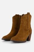 Cellini Cowboylaarzen cognac Suede