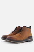 PME Legend Fleetman Veterschoenen cognac Leer