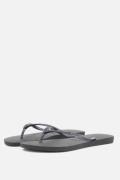 Havaianas Slim Slippers zwart Rubber