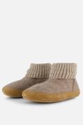 Bergstein Cozy Lux Pantoffels beige Wol