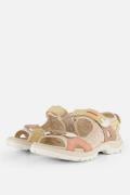 Ecco Offroad Sandalen roze Leer