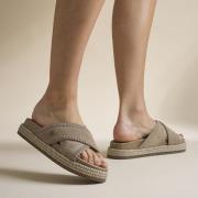 Warmbat Nullagine Slippers beige Suede