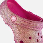Crocs Classic Clogs Glitter Slippers roze Rubber