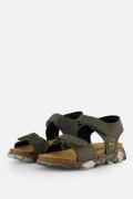 Develab Sandalen groen Imitatieleer
