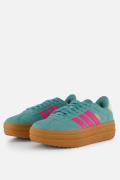 Adidas VL Court Bold Sneakers groen Suede