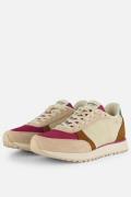 Woden Ronja Sneakers rood Textiel