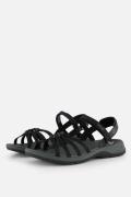 Teva Tirra Traveler Sandalen zwart Textiel