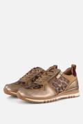 Marco Tozzi Leopard Sneakers beige Textiel