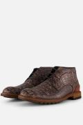 Floris van Bommel 34.01 Crepi Veterschoenen taupe
