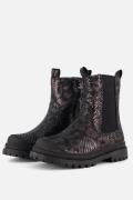 Shoesme New Tank Chelsea boots zwart Leer