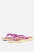 Havaianas Kids Flores Slippers paars Rubber