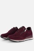 Marco Tozzi Sneakers rood Textiel