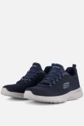 Skechers Dynamight Instappers blauw Textiel