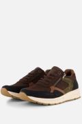 Rieker Sneakers bruin Leer
