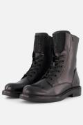 Mexx Pina Mabel Veterboots zwart Leer