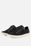 Ecco Classic Sneakers zwart Leer