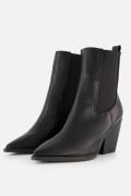 Posh by Poelman Chelsea boots met hak zwart Pu
