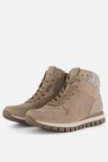 Gabor Veterboots beige Suede