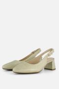 Gabor Slingback Pumps beige Suede