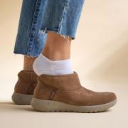 Skechers Slip-Ins On The Go Enkellaarsjes cognac