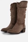Aqa Hoge laarzen taupe Suede