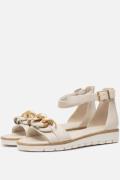 Marco Tozzi Sandalen beige Synthetisch