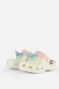 Crocs Classic Rainbow Unicorn Clogs Slippers wit