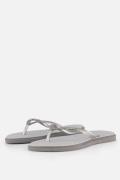 Havaianas Slim Point Slippers grijs Rubber