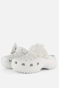 Crocs Classic Platform Clogs Slippers wit