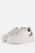 Gabor Leopard Sneakers wit Leer