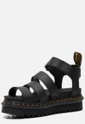 Dr. Martens Zebrilus Sandalen zwart Synthetisch