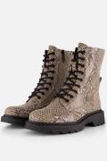 Tamaris Snake Veterboots beige Synthetisch