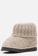 Bergstein Cozy slofjes beige Schapenwol