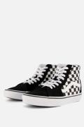Vans Checkerboard HI Sneakers zwart Textiel