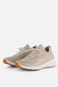 Tamaris Light Weight Sneakers beige Textiel