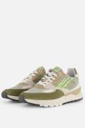 Floris van Bommel De Treener Sneakers groen Suede