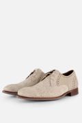 Floris van Bommel De Stapper Veterschoenen beige