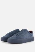 Tommy Hilfiger Park Premium Suéde Sneakers blauw